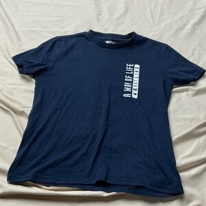 A Way of Life Kids Navy Tee - Short Sleeve